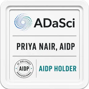 AIDP holder badge