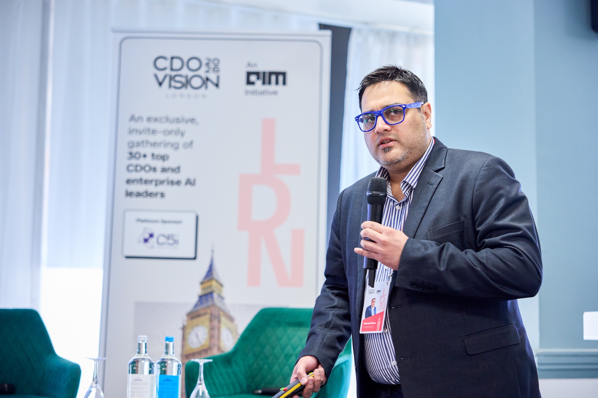 Speaker at conference