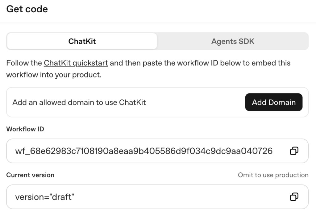 Testing the workflow with a query